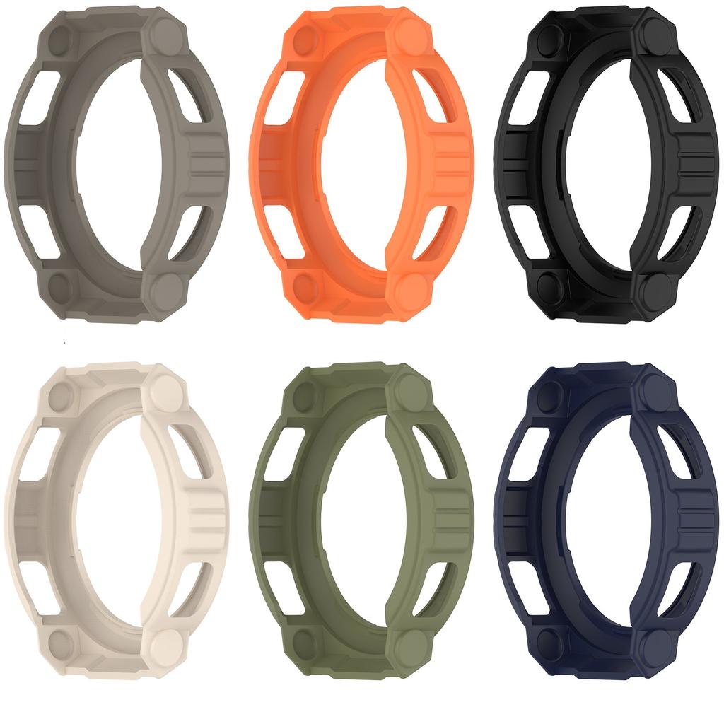 Silikonové pouzdro Pro chytré hodinky Amazfit Active Edge Nárazník Plné krytí Ochranné sklo na displej Příslušenství pro chytré hodinky