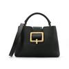 Bally Jorah Series Logo Leather Handle Tote Bag Women tote bags Black 6230626