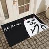 S Funny And Creative Floor Mat Plush Entry Carpet, Soft And Slip-Resistant Porch Path Carpet, Home Decoration