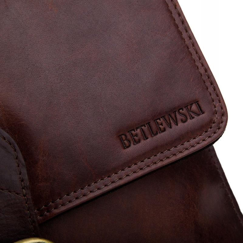 TBS-311 BROWN VINTAGE Men' Bag + CERTIFICATE