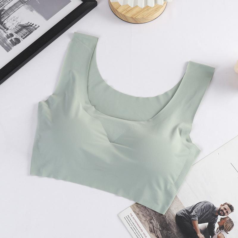 Shangpin Nahtloser Bügelloser Push-Up Übergröße Yoga Sport-BH