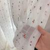 Perdea Scurtă cu Ciucuri și Dantelă, Perdea Transparentă pentru Birou, Bucătărie, Sufragerie, Cameră de Studiu, Dormitor, Tratament pentru Fereastră cu Intimitate, Decor Casă