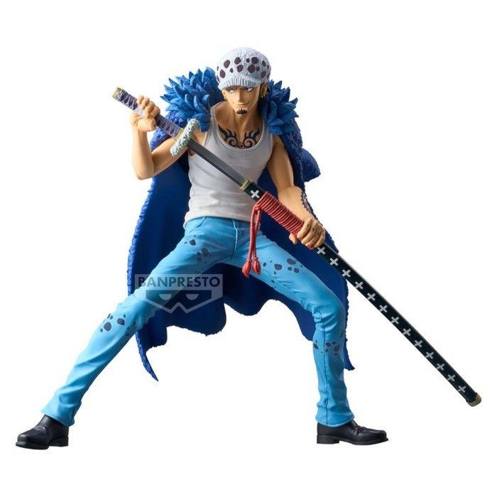 Figurine - banpresto - trafalgar law - 22 cm - grandista - one piece