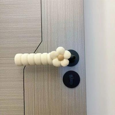Protective Door Handle Cover Anti Collision Anti Static Decorative Cover For Bedroom Bathroom Home Door Protection