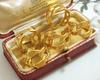 European Hip Hop Thick Chain Patchwork Minimalist Women's Ring - Trendy 18K Gold Plated Titanium Steel Jewelry A144