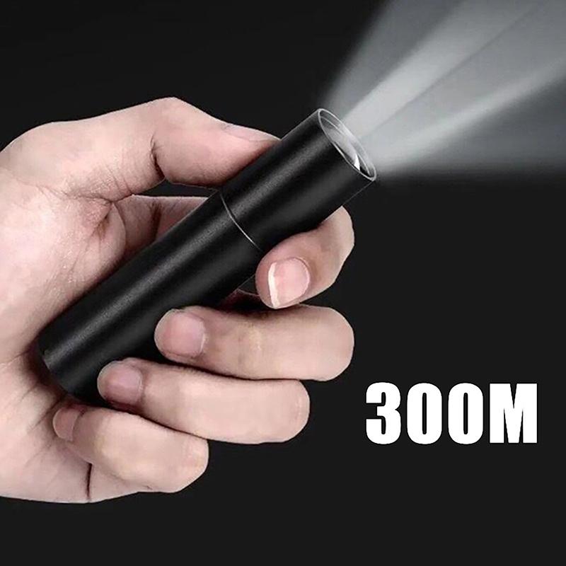 Led Strong Light Flashlight Rechargeable Multi-Purpose Long-Distance Shooting Portable Super Bright Household Small Mini Portabl