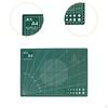 Cutting Pad Double Sided Gridded Table Protector PVC Material Clear Measurement Lines