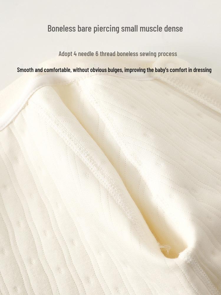 Jingqi Gesteppter Warmer Strampler für Neugeborene: Herbst/Winter Pyjamas & Oberbekleidung