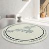 Soft Round Imitation Cashmere Carpets Modern Decoration Living Room Sofas Rugs Simple Home Bedroom Carpet Large Area Lounge Rug