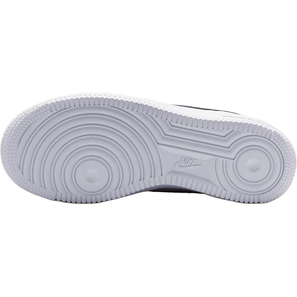 New Nike Air Force 1 Abrasion Resistant Low Top Kids' Skateboarding Shoes White Blue Kids' IH7342-141