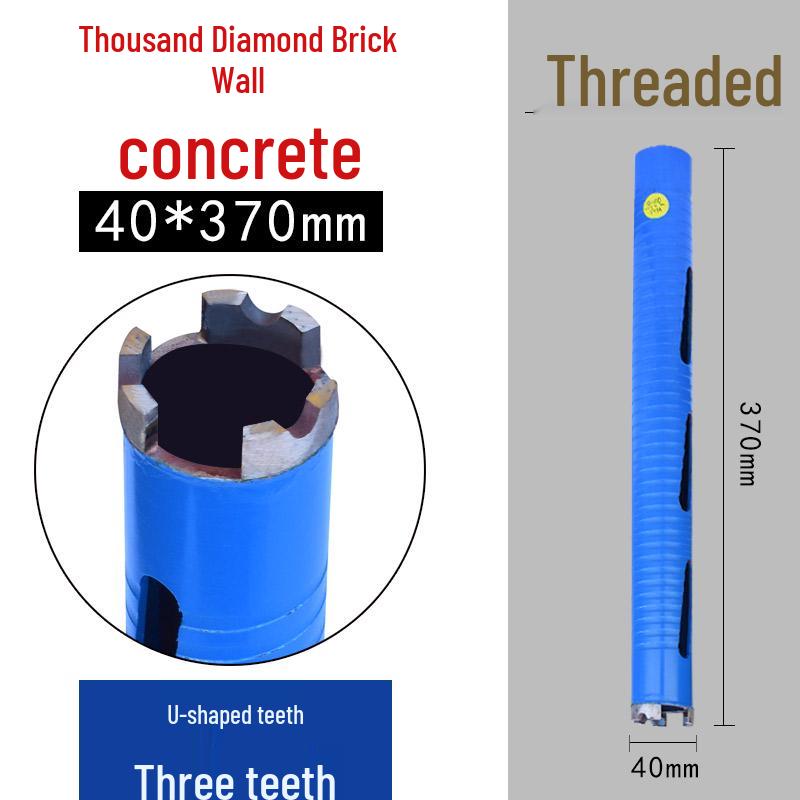 Xiong Lue Dry Diamond Core Drill for Concrete, Air Conditioning, and Water Drilling