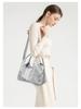 2025 Snake Print Women's High-Capacity Shoulder and Crossbody Tote Bag