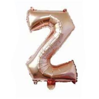 16 Inch Slim Gold Letter Aluminum Foil Balloon Bright Gold Wedding Decoration Film Balloon