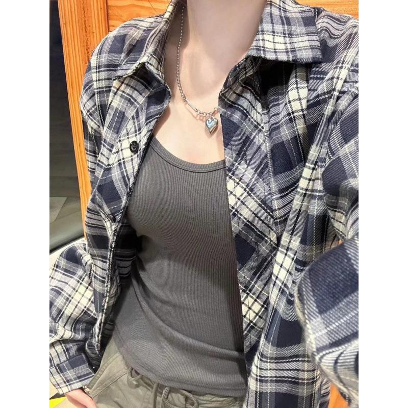 Women s 2026 Spring/Autumn Loose Casual Long Sleeve Coat Medium темно-синий