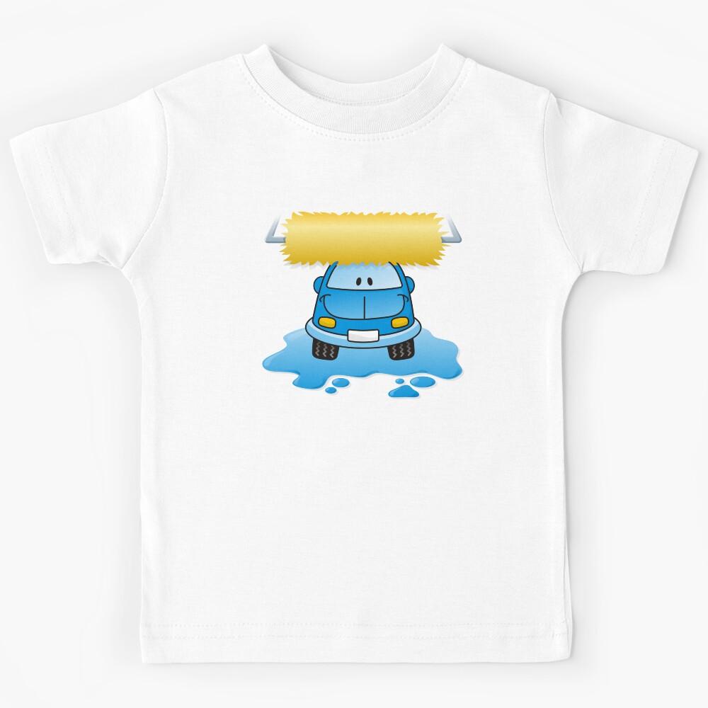 Carwash Cartoon Kids T-Shirt 170