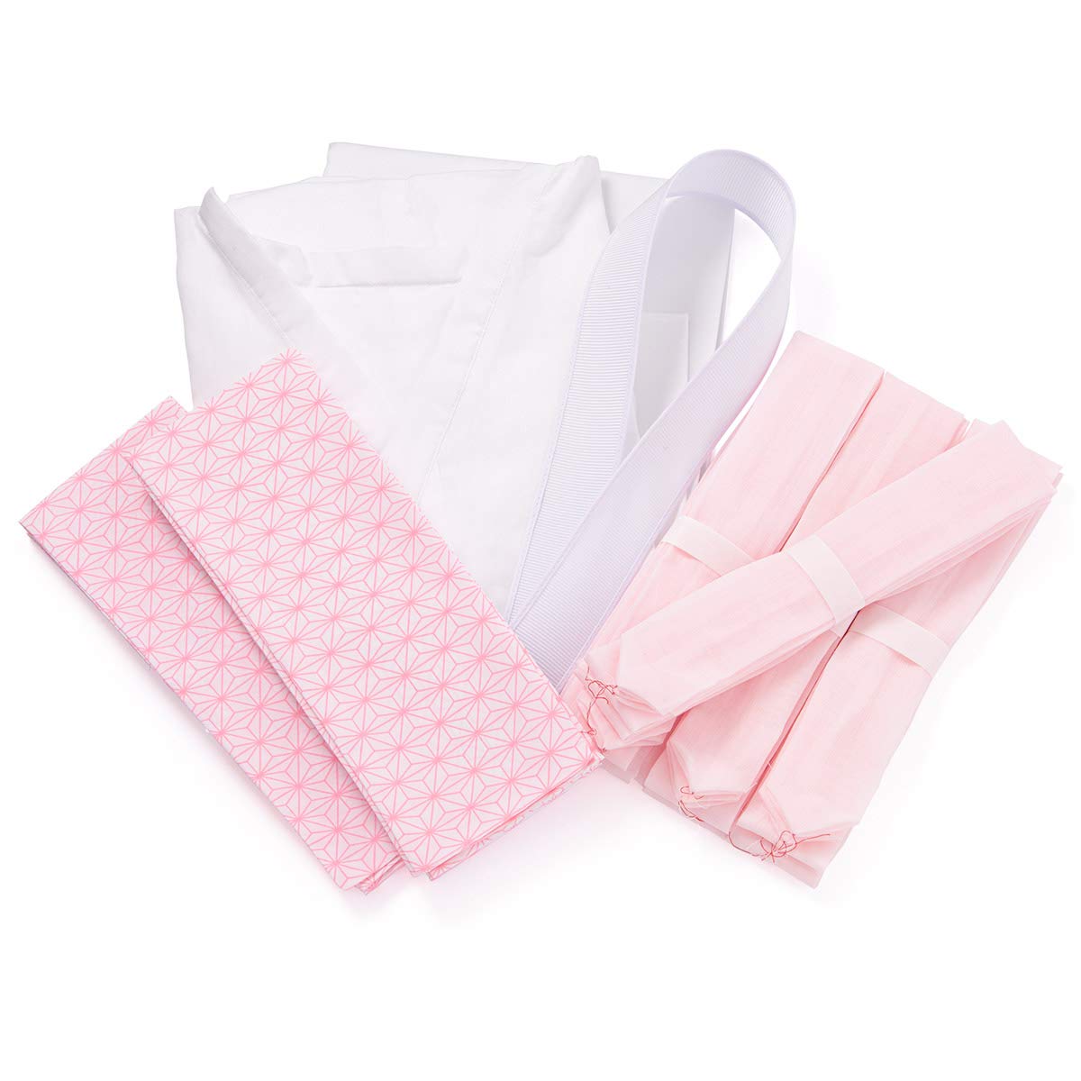 

Dressing accessory set for elementary school junior high school 9 hem waist date collar core [Kyoto Miyabi] girls, juniors, students, students, рожевий