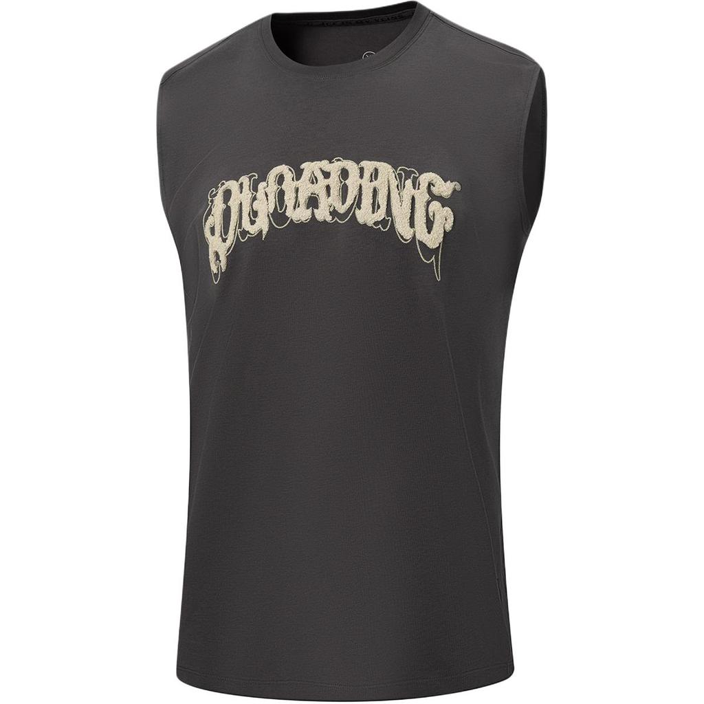 Li-Ning Wade Series Letter Comfortable Loose Tank Top Men Tops AVSW031-3