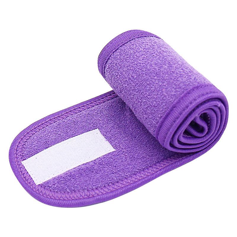 Bandeau de Sport Velcro Double Couche pour Post-partum, Lavage du Visage, Course à Pied et Style Transfrontalier