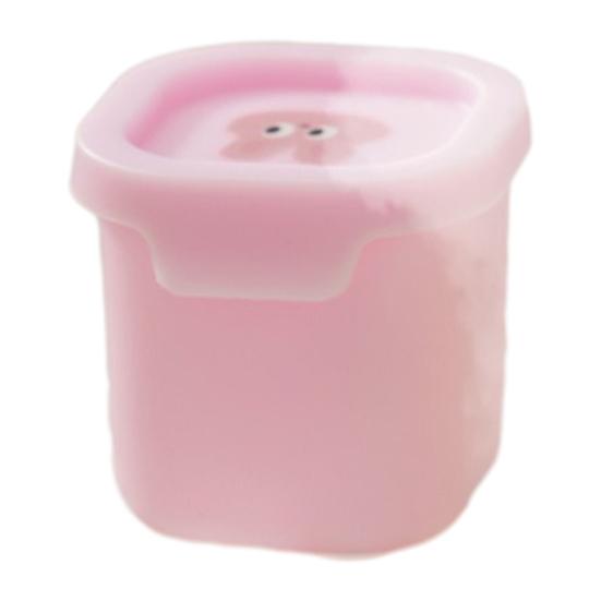 Food Freezer Tray with Lid Silicone Portion Control Mold for Puree Broth Easy-Release BPA-Free Stackable Essential Storage for Homemade Baby Meals