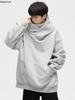 Unisex Korean Style Heavyweight Hoodie - Autumn/Winter Casual Streetwear 