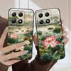 Ship and Red Lotus For Xiaomi Poco X7 M7 Pro 5G M5 X4Pro 4 M6 4G C65 C75 F6 F5 X6 5 7 X5 F7 Ultra M5S M4Pro 5G soft phone case