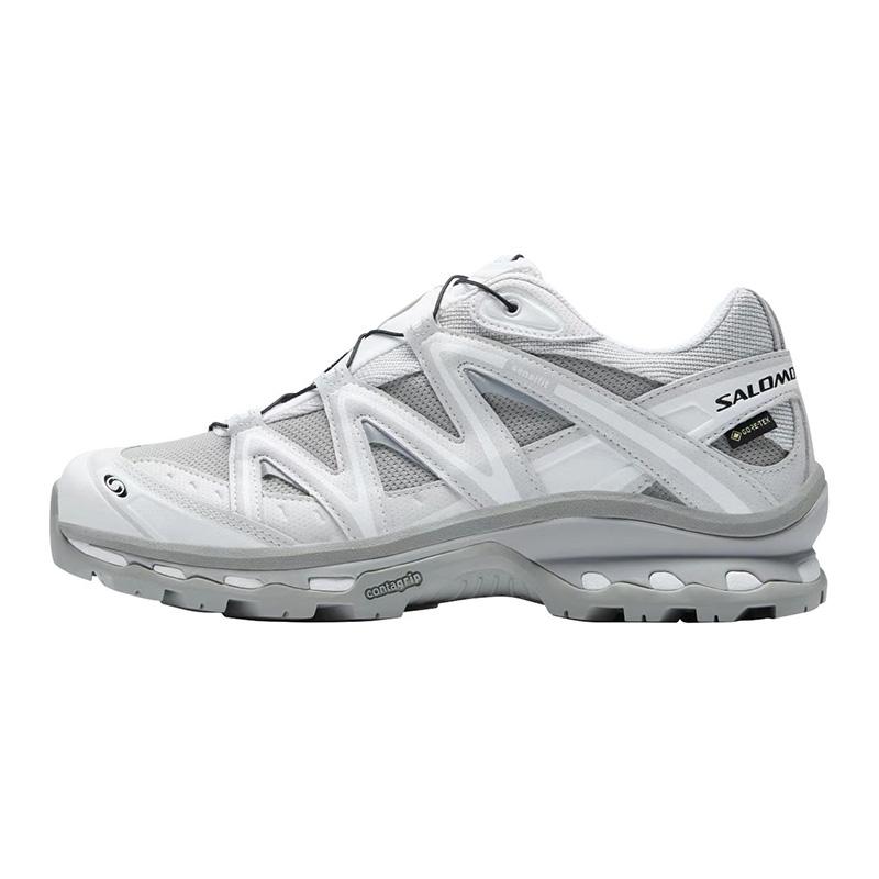 SALOMON Xt-Quest Gtx Versatile Simple Waterproof Breathable Warm Low-Top Hiking Shoes Unisex Hiking Shoes Gray White 474296
