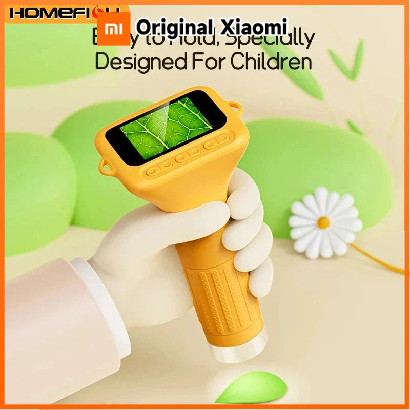 Xiaomi 1000x Digital Microscope For Kids 2-Inch IPS Screen 2MP Optical Lens With Camera And Video Function for Christmas Birthday Gift