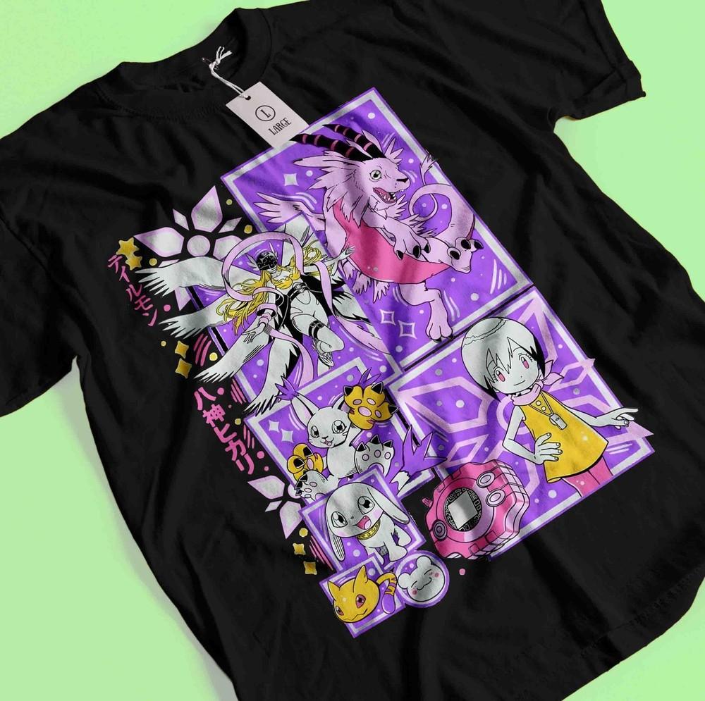 Vintage Speciální Anime Láska Tričko Japonské tričko Anime tričko Manga Dárkové tričko