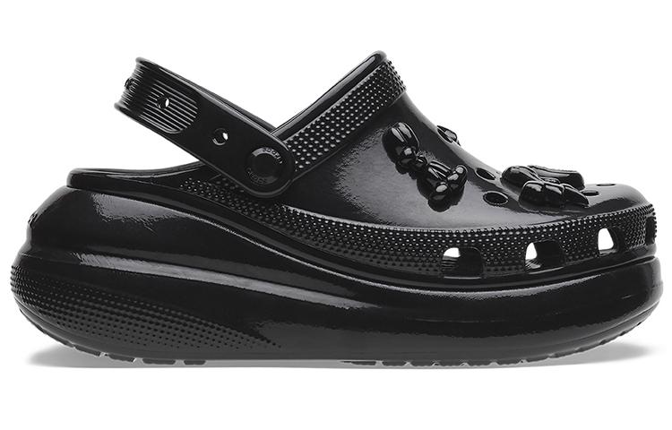 Crocs Crush High Shine Clogs 'Black' Women's 209285-001