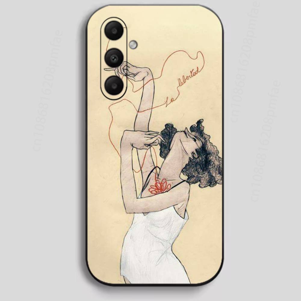 

Egon Schiele Phone Case for Samsung Galaxy A73,23,53,33,24,72,22,52,32,54,A34 Soft Cover 9 Samsung A 22 4G 5G