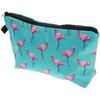 Flamingo Printed Cosmetic Organizer Bag for Storage 1Pcs Portable Makeup Pouch