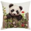 Spring Farm Animal Cow Rabbit Dog Pillowcase Home Decoration Balcony Cushion Decoration Pastoral