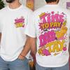 Time To Pay The Daddy Tax Dungeon Crawler Carl Shirt, Funny Game Book Dad T-Shirt, Fantasy Novel Lover Tee, DCC Dad Shirt, Father's Day