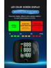 LED Wrist Blood Pressure Monitor - Fully Automatic Electronic Home Medical Device with Rechargeable Battery