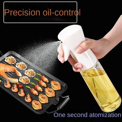 220 ML Oil Spray Pot Kitchen Household Edible Olive Oil Spray Bottle Atomized Misty Oil Tank Air Fryer Spray Bottle