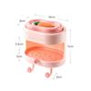 3 in 1 Soap Box with Soft Brush Carrot Double-sided Cleansing Brushes  Balcony