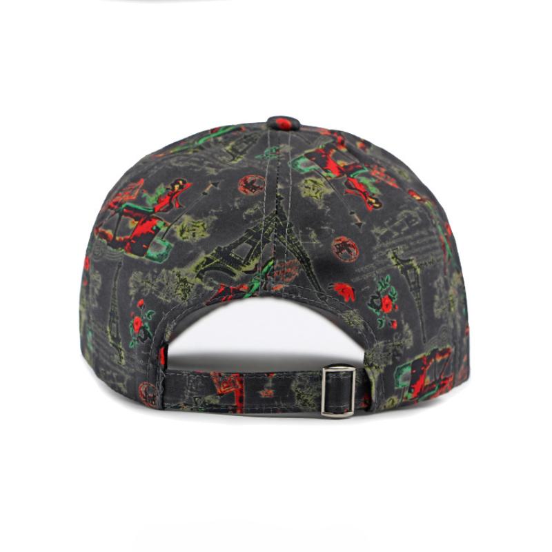 Frühling Neue Koreanische Hüte Damenmode Bedruckte Sonnenschutzhüte Persönlichkeit Hardcap Baseballkappe Herrenkappen