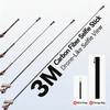 3m Invisible Selfie Stick 118 inch Carbon Fiber Extendable Monopod For Gopro Max DJI 360 Insta360 X3 X4 Air X5 X6 Accessories 7