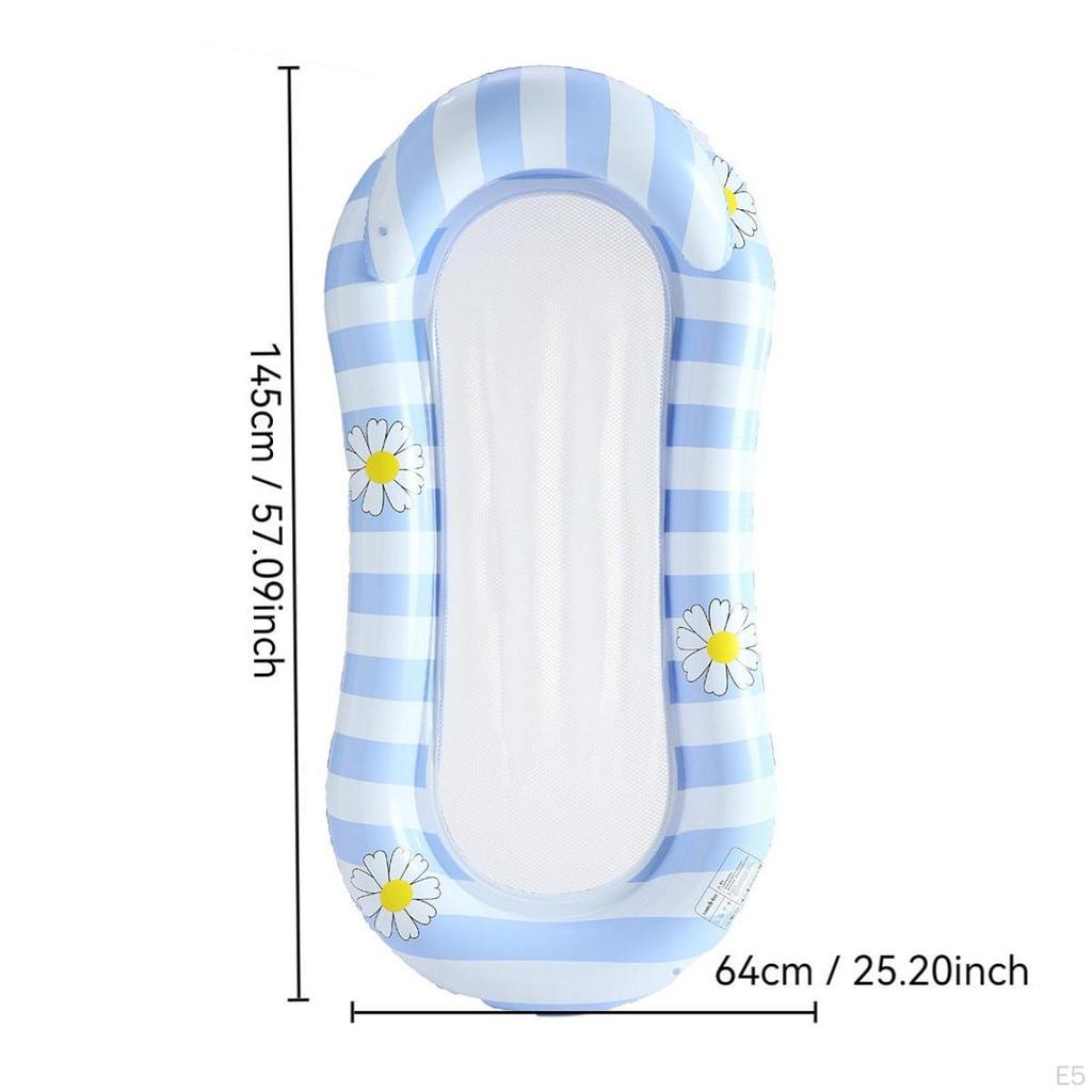 Pool Float Water Toys Leakproof Portable Row for Party Holiday Travel