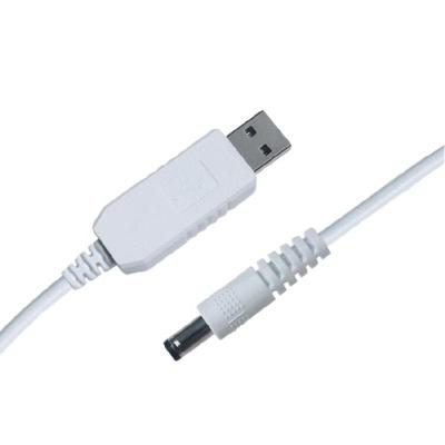 USB5V To DC9V 12V Converter Cable USB To DC9V 12V Charging Cable with 8Adapters