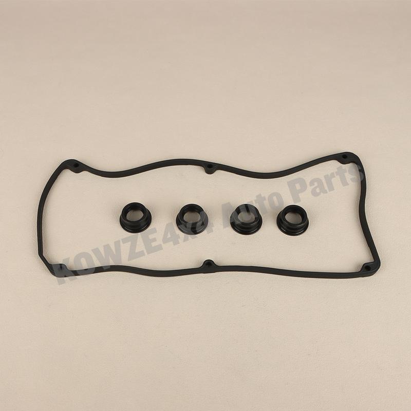 Cylinder Head Spark Plug Guide Seal &Valve Gasket for Mitsubishi Pajero IO H65W Lancer CJ1A CS1A CS2A CS3 MD339118 MD342281