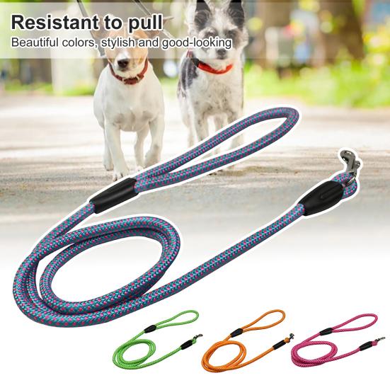 Pet Traction Leash Comfortable Grip Anti-pull Nylon Dog Training Leash for Small Dogs