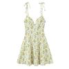 Zbzr Spring New Women Clothes Western Style Fashion Bowknot Decoration Sling Short Dress 2888777 400
