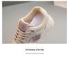 W3621 Height-Boosting Casual Sneakers - 2023 Autumn Fashion, Breathable, Thick-Soled, Korean Style, Versatile Student Shoes