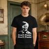 T-shirt Streetwear Estate Sergente Maggiore Jones L'Esercito di Papà T-shirt per il Tempo Libero Non Andate nel Panico Maglietta in Cotone per Unisex Top Y2k