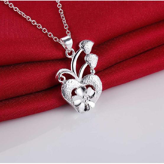 High Quality 925 Sterling Silver Necklace Pendant Chain For Women Exquisite Student Girlfriend Jewelry Accessories GiftsGood Product