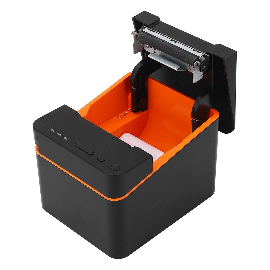 Thermal Receipt Printer Bluetooth 80mm 3 1 8 Width Label Printing 250mm s with Automatic Cutter for Small Business