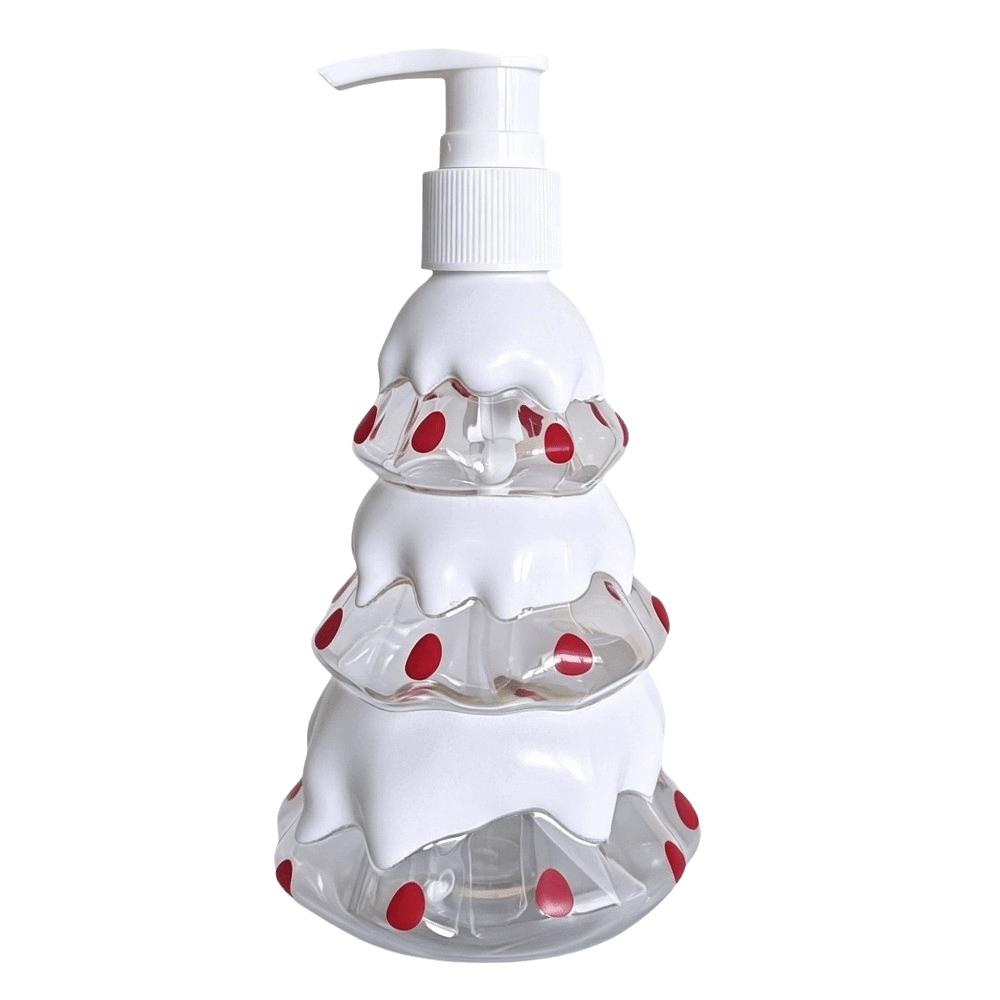 Santa Claus Lotion Dispenser Bottles Snowman Gel Hand Sanitizer Bottle Cosmetic Container Bathroom