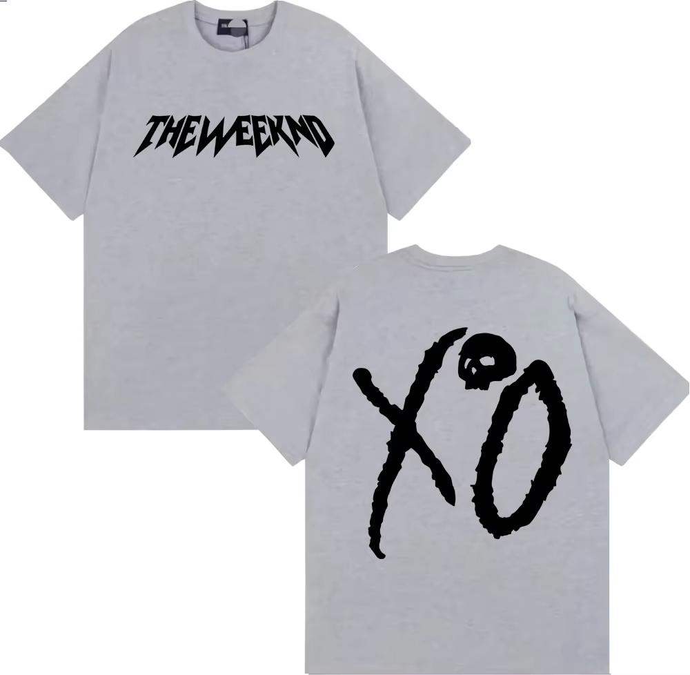 The Weeknd XO After Hours Til Dawn Druck Merch 2026 T-Shirt Baumwolle Unisex Kleidung Damen Sommer T-Shirt Y2k Lässig Fans T-Shirt