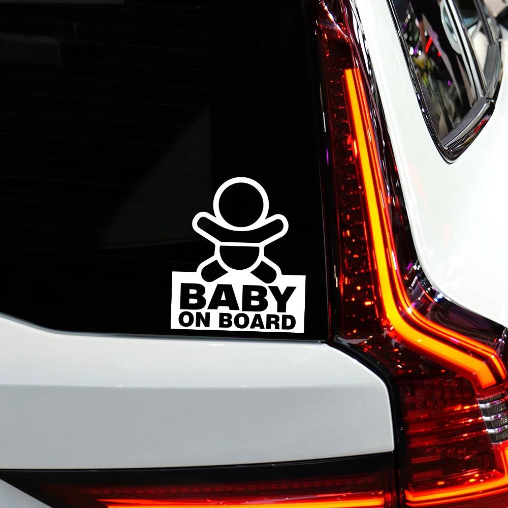 Baby on Board Sticker Boy Girl Kid Sign Car Window Windshield Truck Door Vinyl Decals Drive Safe Graphics Decor Accessories